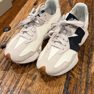 New Balance Women's Athletic Sneakers in Cream, Black, Gum